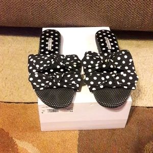 Charles David Polka Dot flats